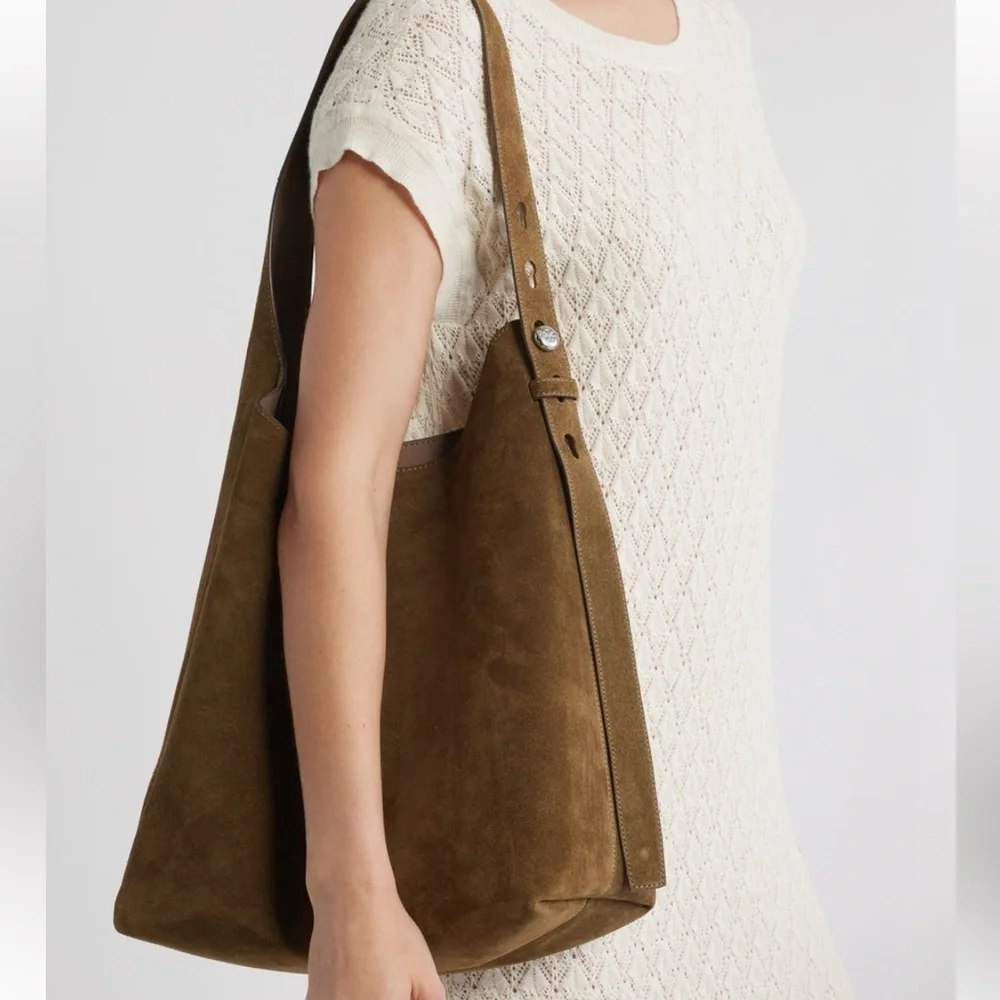 Tory Burch Romy Suede Hobo Bag
